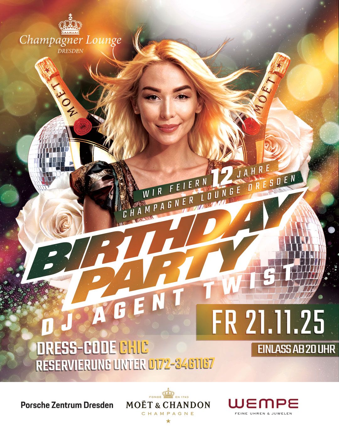 Champagner Lounge Dresden - Birthday Party